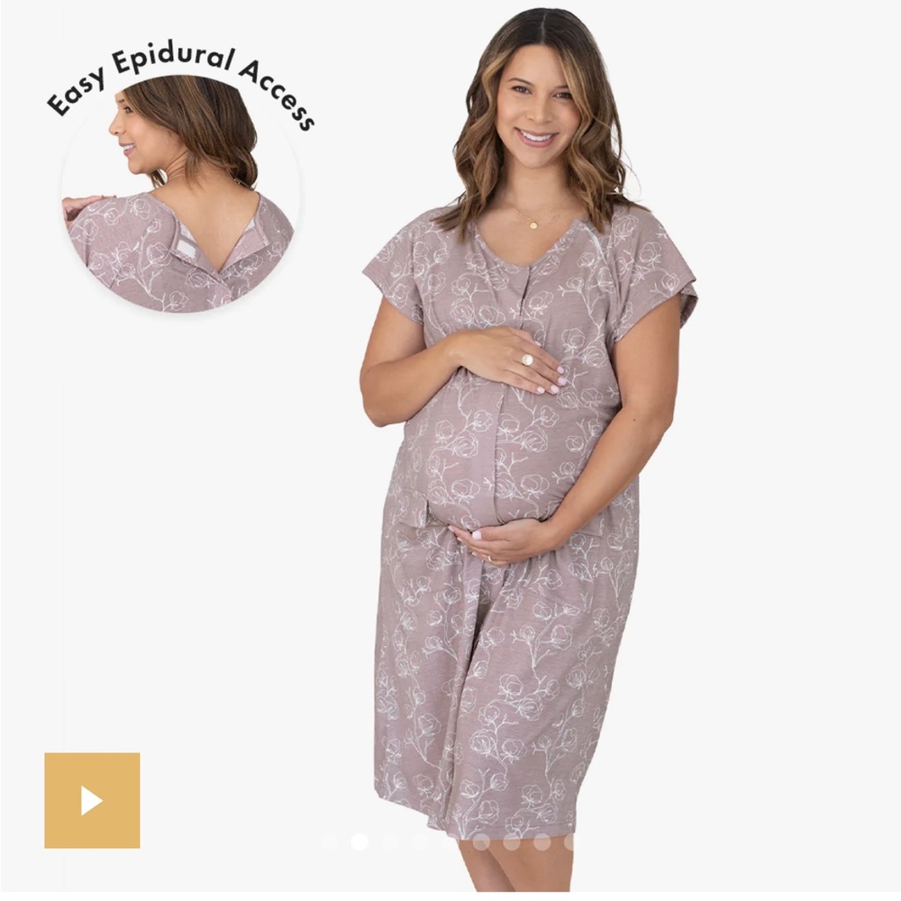 Brand new without tags kindred bravely labor gown